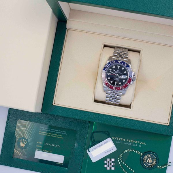Rolex GMT Master II 126710 BLRO